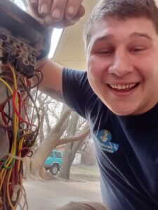 Dave Hartzell owner of Hartzells Heat and Air Kingfisher Oklahoma