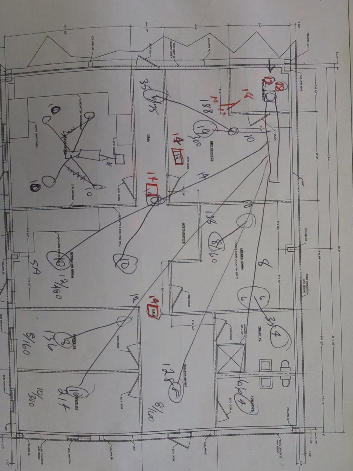 Duct design and airflow calculation sheet — central Oklahoma HVAC
