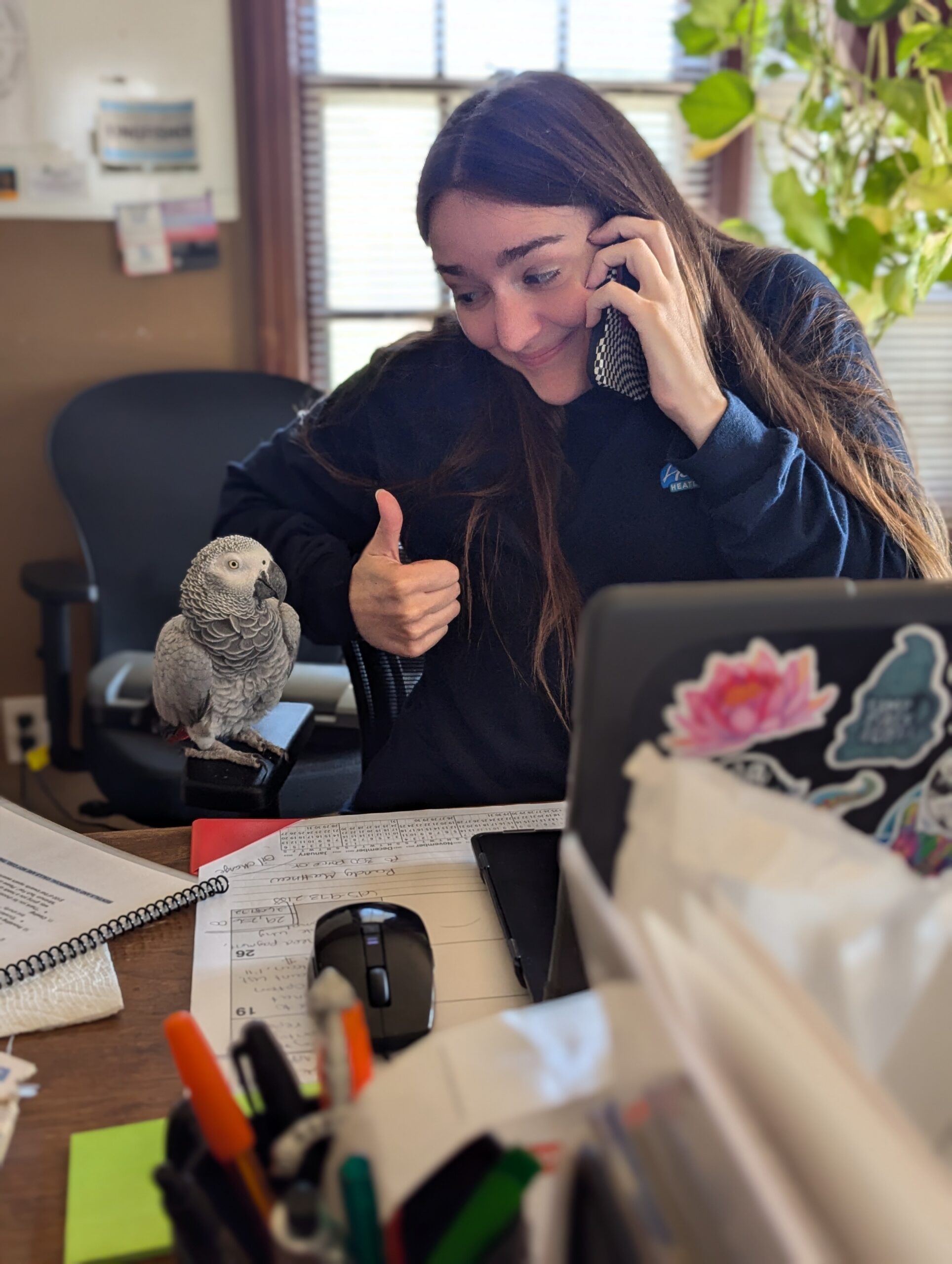 Dave Hartzell HVAC technician on job site in Kingfisher Oklahoma
