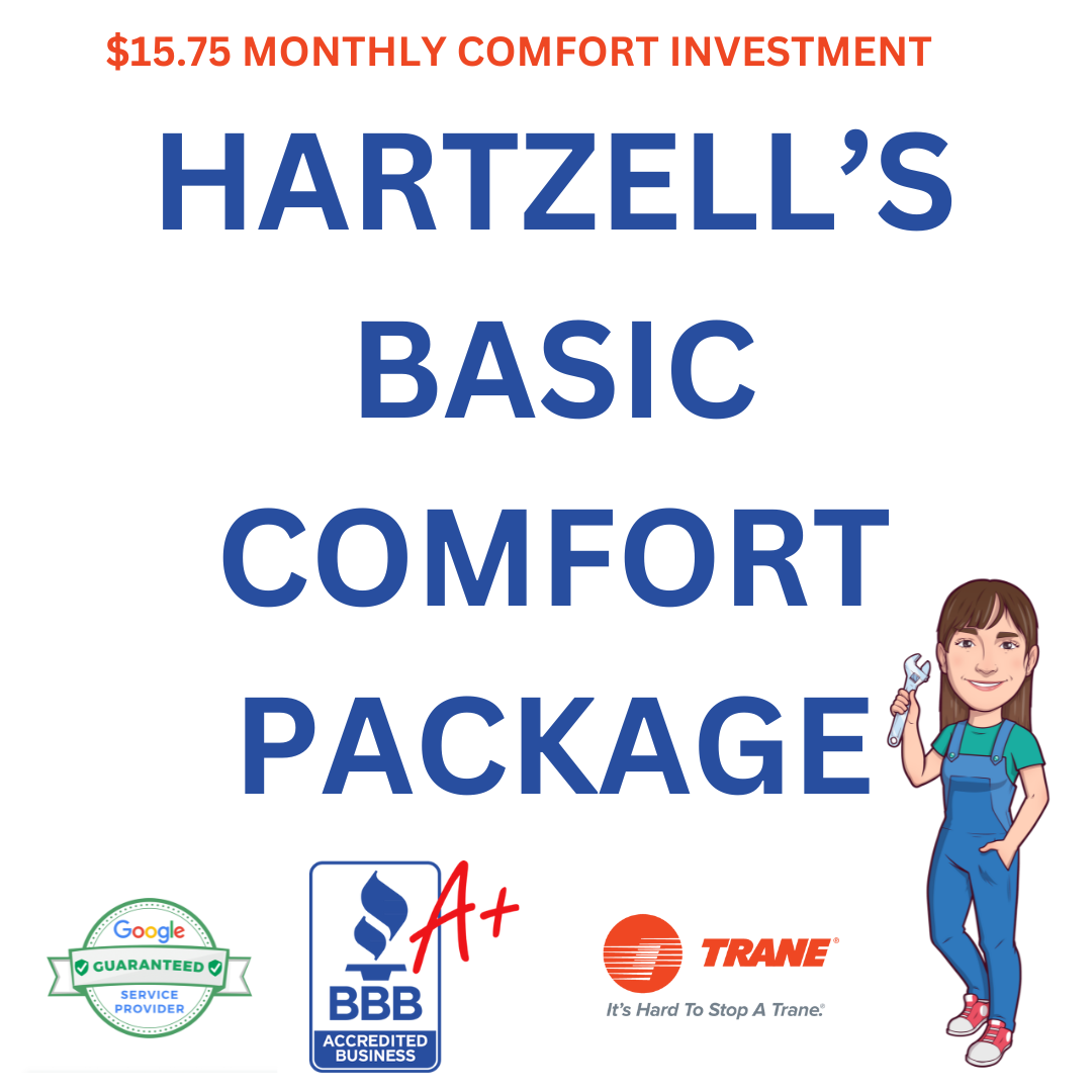 Basic PMA Comfort Package — Hartzell's Heat & Air