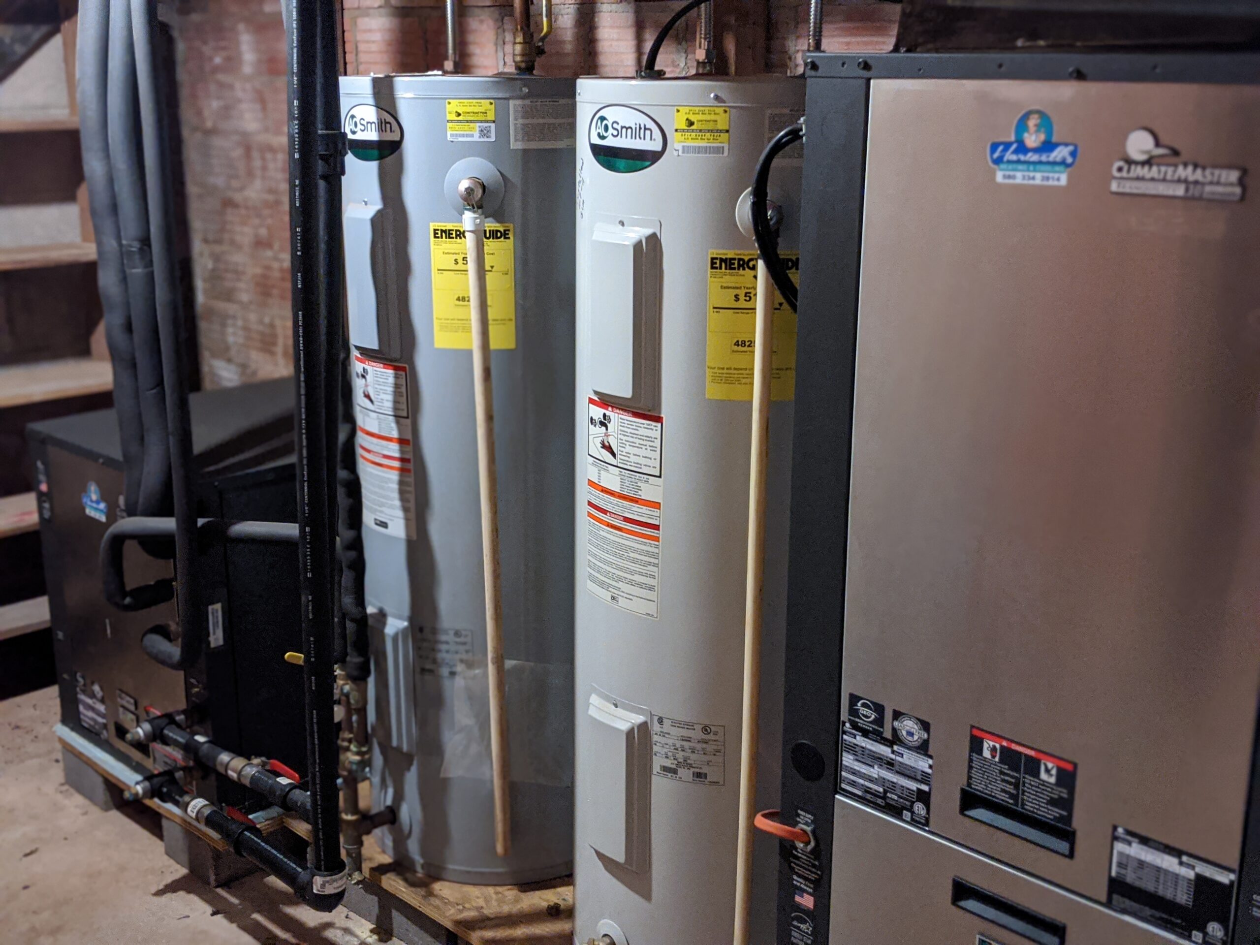 Geothermal heat pump system installation in Kingfisher, Oklahoma — Hartzell's Heat & Air