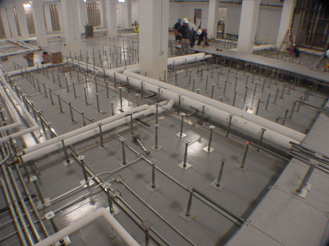 underfloor-chilled-water-system-oklahoma Underfloor chilled water piping system installation in Oklahoma