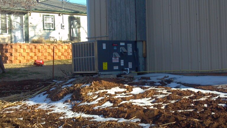 Heat pump installation in Kingfisher, Oklahoma
