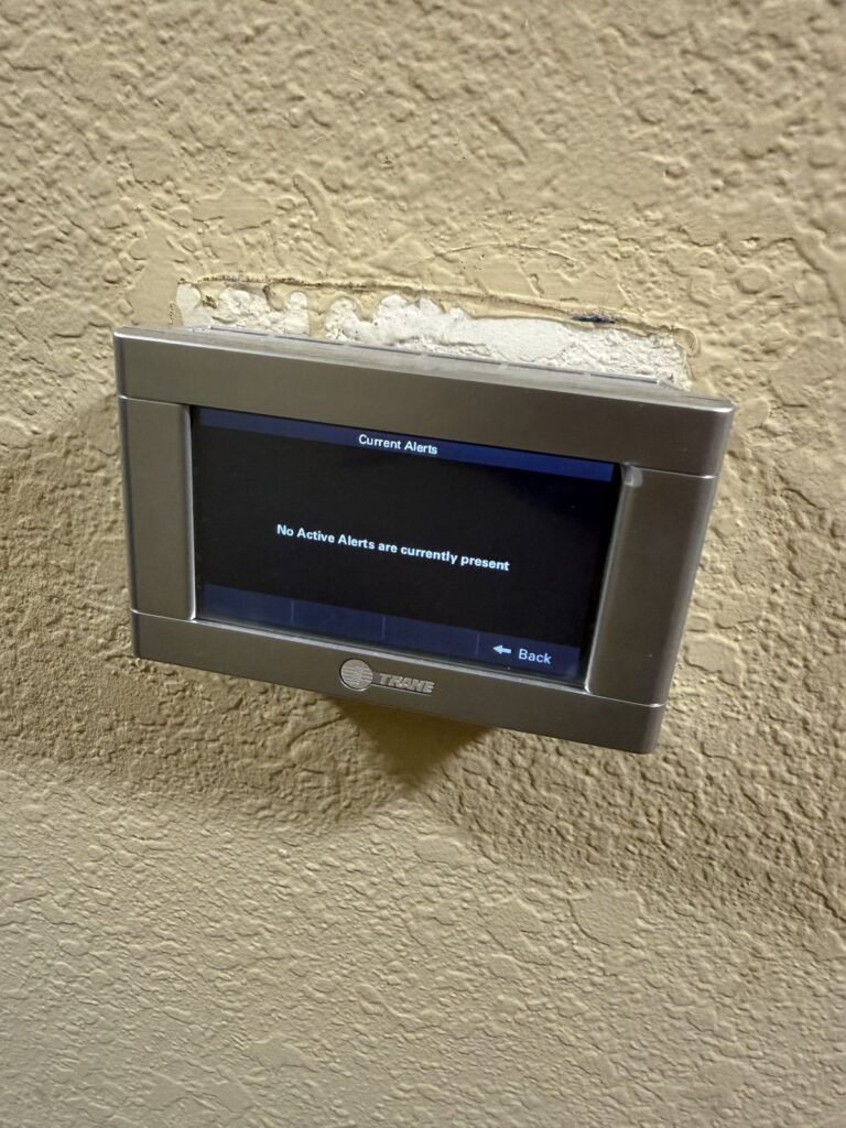 Wall thermostat, HVAC system install in Enid, OK