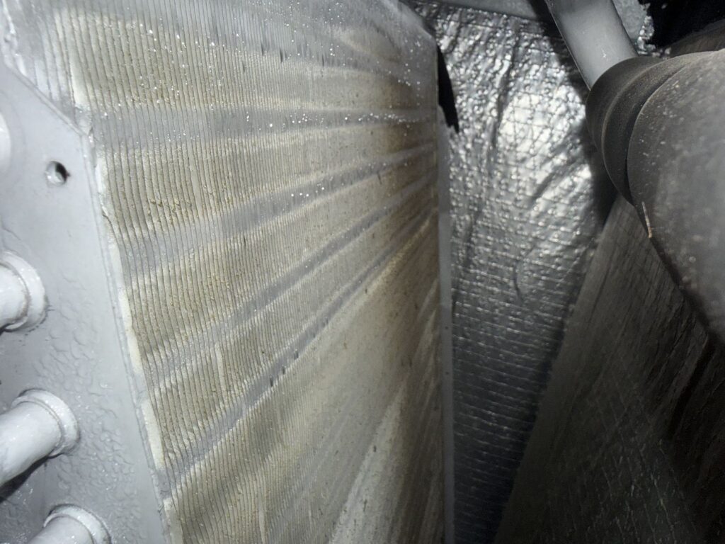 Indoor evaporator coil, HVAC system install in Hennessey, OK