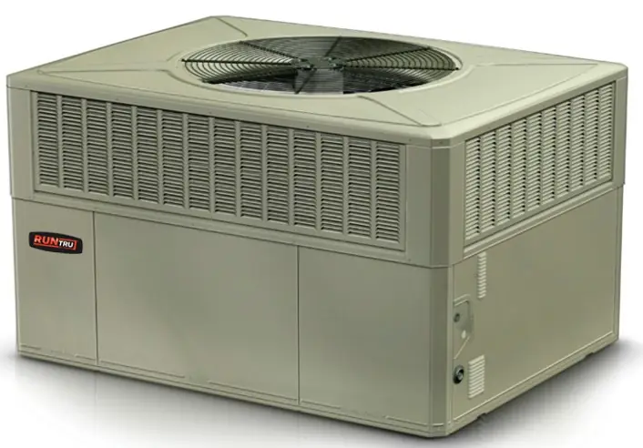 RunTru A5PA3 packaged air conditioner (manufacturer photo)