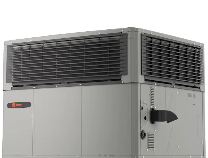 Trane EarthWise Hybrid 15 packaged dual fuel (manufacturer photo)