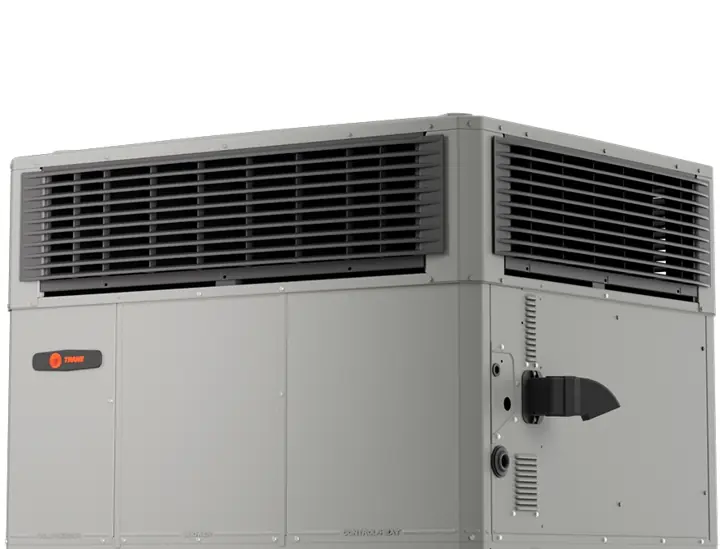Trane Priority 15 two-stage packaged gas/electric (manufacturer photo)