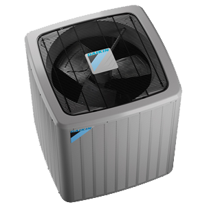 Daikin outdoor unit (DC7TC page photo shown)