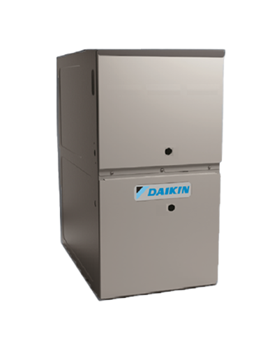 Daikin 80% gas furnace (DR80TC shown)