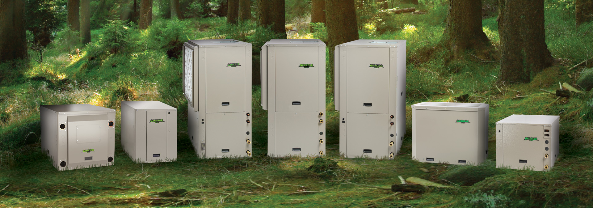 GeoStar Aston geothermal heat pumps (manufacturer photo)