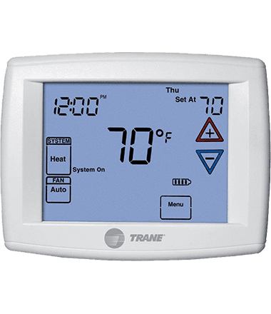 Trane programmable thermostat